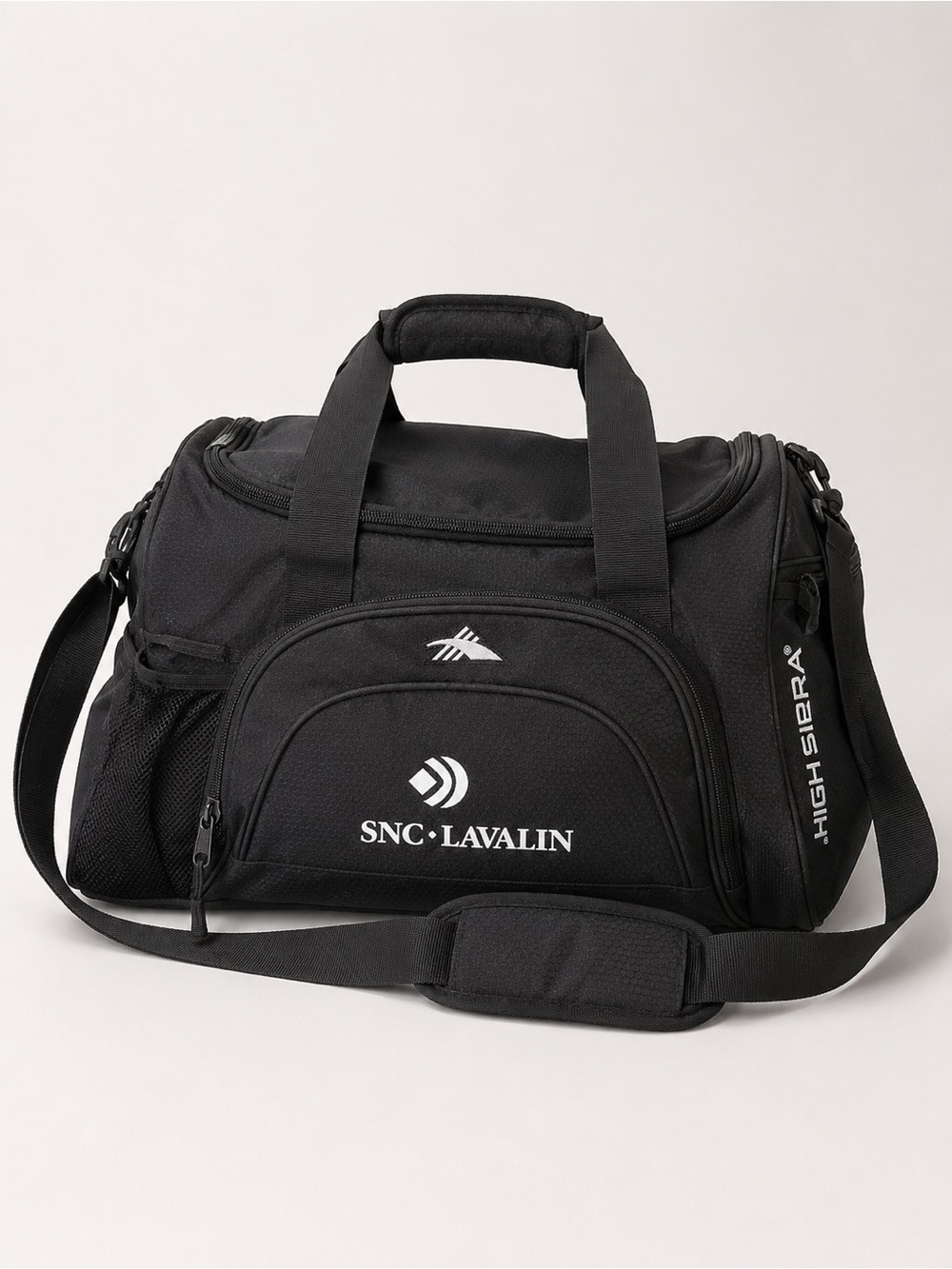 High Sierra Black Duffel Gym Bag Travel Sports Bag